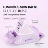 VT COSMETICS Luminous Skin Pack (100 Sheets), Quick & Easy Makeup Booster, Instant Cooling & Hydrating, Glowing with Glutathione, Gently Exfoliating, Korean Skincare